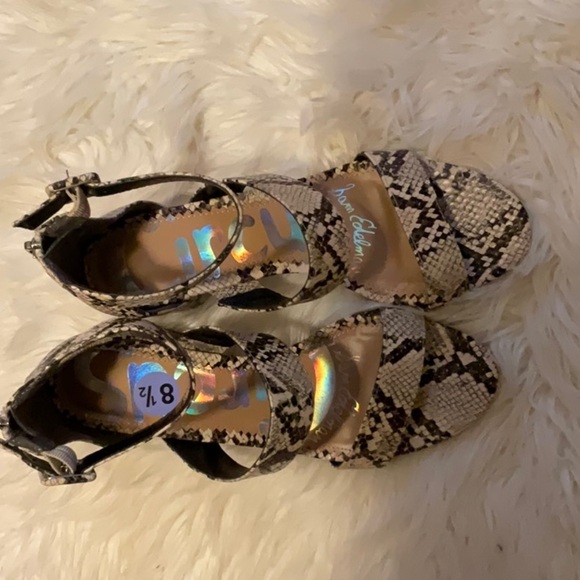 Circus By Sam Edelman Women’s Animal Print Ankle Heels Size 8.5 Brand New - Picture 3 of 9